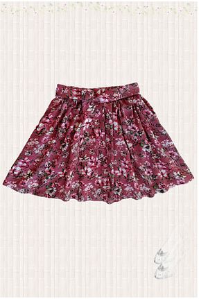 دامن صورتی بچه گانه پارچه MODA59 - کد 867164473