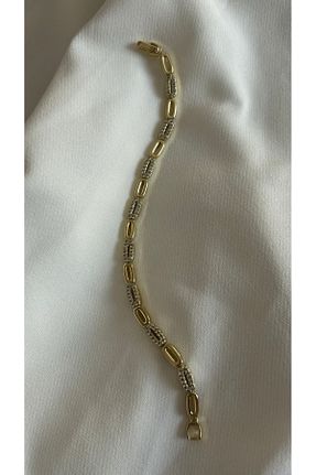 دستبند استیل (فولاد) طلائی زنانه استیل (فولاد) SteelbyBD - کد 867173373