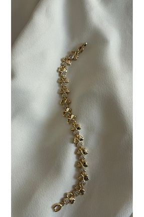 دستبند استیل (فولاد) طلائی زنانه استیل (فولاد) SteelbyBD - کد 867174893