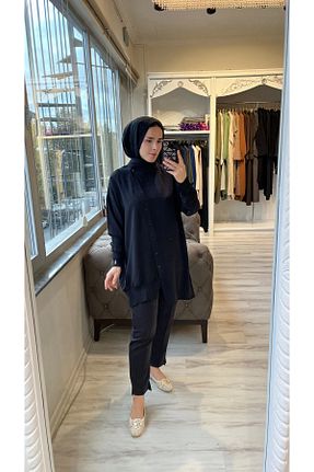 پیراهن مشکی زنانه Relaxed Invee - کد 867175298