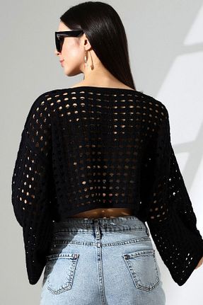 پلیور مشکی زنانه ساده CoolLook - کد 867177391