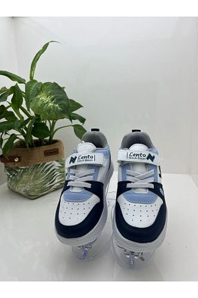 کفش پیاده روی آبی بچه گانه چرم مصنوعی Luppon - کد 867555804