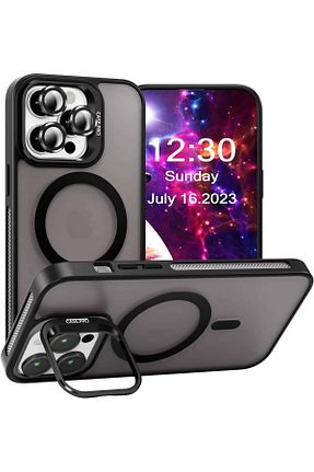 کاور و قاب مشکی iPhone 15 Pro Fibaks - کد 851576214