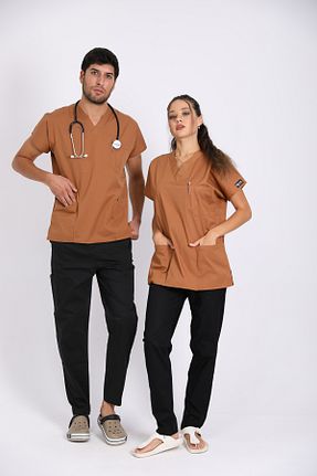 لباس کار قهوه ای Raven Uniform - کد 867583740