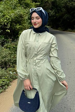 لباس سبز زنانه بافتنی lurex moda - کد 867248829