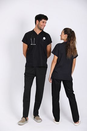 لباس کار مشکی Raven Uniform - کد 867583697