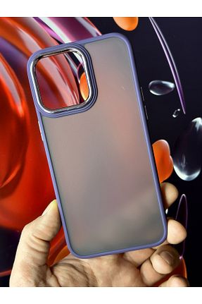 کاور و قاب بنفش iPhone 15 Pro Max Fibaks - کد 784144011