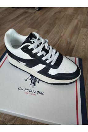کفش اسنیکر صورتی زنانه بند دار U.S. Polo Assn. - کد 867246663