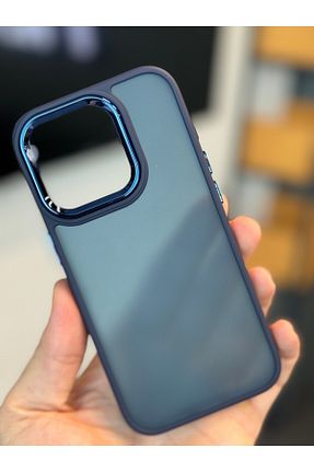 کاور و قاب سرمه ای iPhone 15 Pro Fibaks - کد 833412561