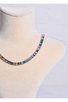 گردنبند استیل ( فولاد ) رنگی زنانه استیل (فولاد) shiva accessorie - کد 759097690