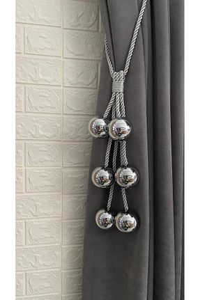 اکسسوری پرده طوسی Helezoni - کد 867246315