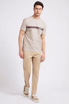 تیشرت بژ مردانه رگولار Guess - کد 362313980