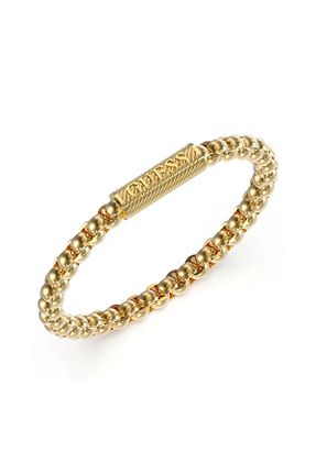 دستبند استیل (فولاد) طلائی مردانه استیل (فولاد) Guess - کد 703462454