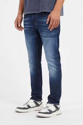 شلوار جین رنگی مردانه پاچه تنگ Guess - کد 344879739