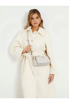 کیف پستچی نباتی زنانه چرم مصنوعی Guess - کد 655180139