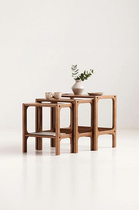 زیگون قهوه ای چوب Woodesk - کد 867606799