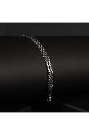 دستبند استیل (فولاد) مردانه استیل ضد زنگ FOURSOLOS - کد 867303442