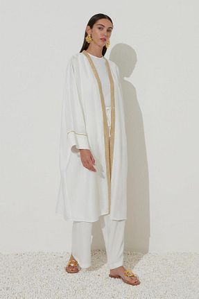 کت و شلوار نباتی زنانه Relaxed KB STUDIO - کد 867613855
