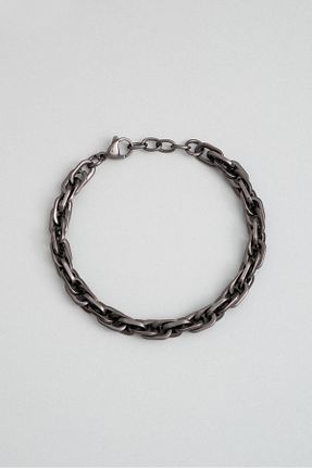 دستبند استیل (فولاد) متالیک مردانه استیل (فولاد) So Chic - کد 867341056
