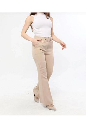 شلوار بژ زنانه پارچه Asia - کد 867334132