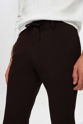 شلوار قهوه ای مردانه بافتنی D