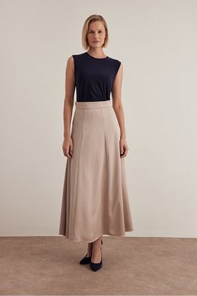 دامن حجاب بژ زنانه کلوش Aker - کد 867345354