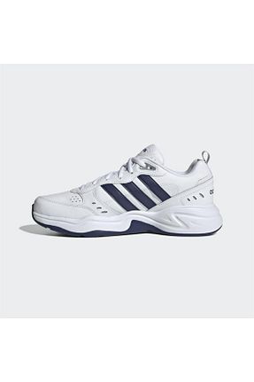 کفش اسنیکر سفید مردانه بند دار adidas - کد 37677119