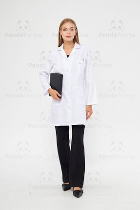 لباس کار سفید PandaForma - کد 855383492
