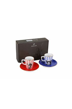 فنجان قهوه رنگی 2 نفره Porland - کد 34912146