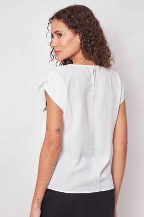 بلوز بژ زنانه ساده Jument - کد 809284564