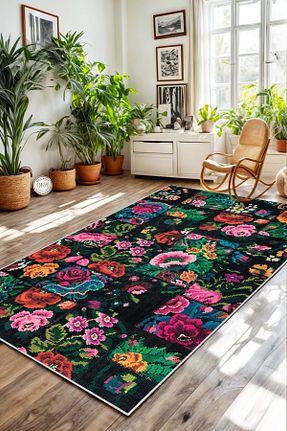 فرش رنگی قابل شستشو West Home - کد 712325514