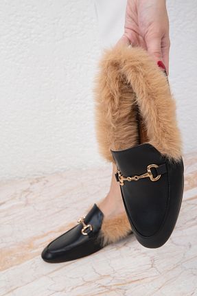 کفش لوفر مشکی زنانه چرم مصنوعی SOHO - کد 865008735