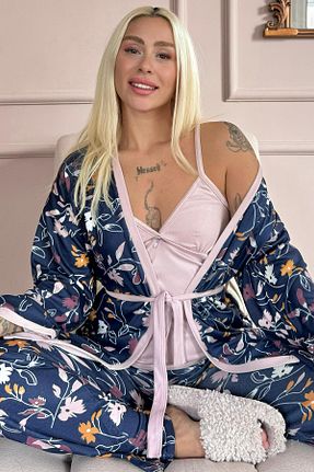 ست لباس راحتی بنفش زنانه Pijamaevi - کد 865545308