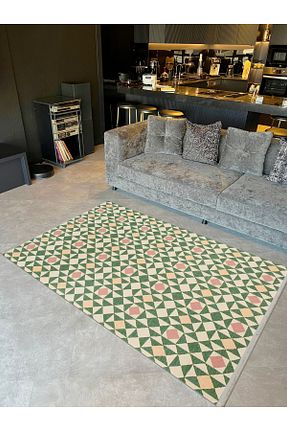 فرش رنگی قابل شستشو Rugs Modern Halı - کد 866043888