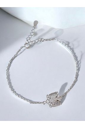 دستبند نقره زنانه 925 عیار Alaja Silver - کد 866061076