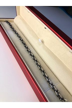 دستبند استیل (فولاد) سفید مردانه استیل ضد زنگ vogutima - کد 866053720