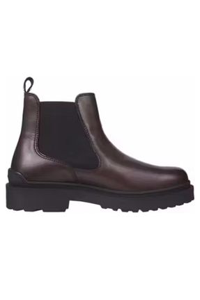 بوت / نیم بوت قهوه ای مردانه پاشنه تخت Tommy Hilfiger - کد 866075696
