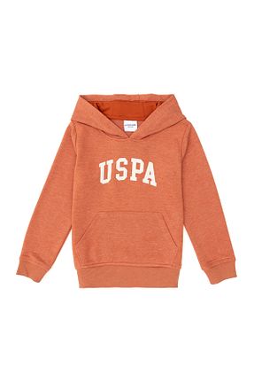 سوئیشرت نارنجی بچه گانه چاپی U.S. Polo Assn. - کد 866316466