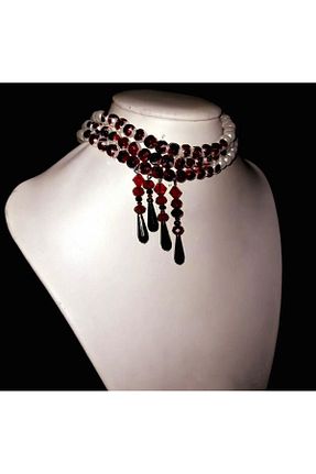 گردنبند جواهر سفید زنانه مروارید Batnests - کد 866155997
