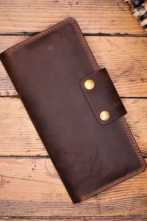 کیف پول آبی زنانه سایز متوسط Z ZDK Leather Craft - کد 868969913