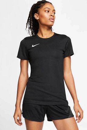 تیشرت اسپرت مشکی زنانه Fitted Nike - کد 641736859