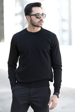 پلیور مشکی مردانه Saç Örgü JB John Borners - کد 866942320