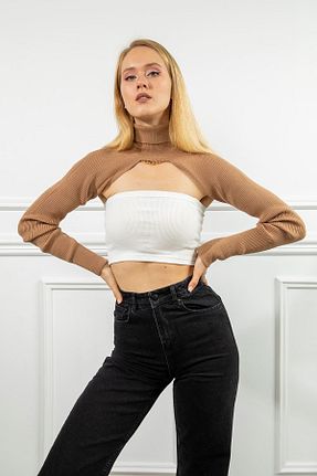 پلیور رنگی زنانه Relaxed blueb - کد 938302140