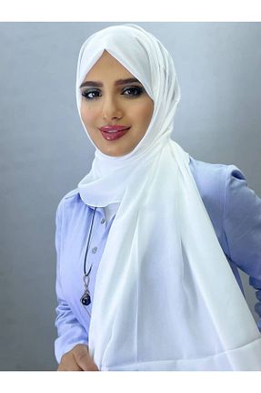 شال سفید زنانه ابریشم ALDAİR - کد 866302573