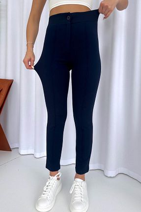 شلوار سرمه ای زنانه لیکرا Mine Tan Butik - کد 856275824
