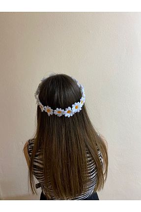 گیره سر سفید زنانه sema aksesuar - کد 866305158