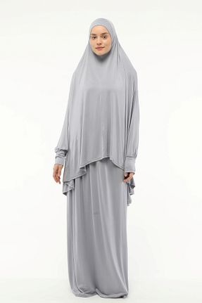 لباس طوسی زنانه بافتنی Altobeh - کد 736039330
