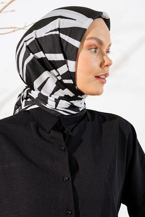 روسری مشکی پلی استر JAWEL - کد 866309801