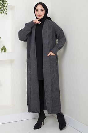 رویه حجاب طوسی زنانه رگولار hafsamina - کد 866311774