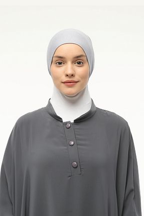 کلاه شنای حجاب طوسی زنانه Altobeh - کد 199468686
